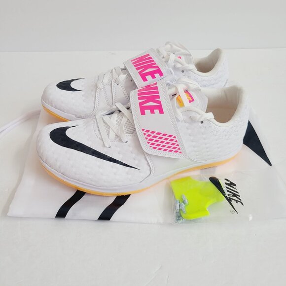 Nike Zoom High Jump Elite Track Shoes 806561-102 Size 6 White main image 6